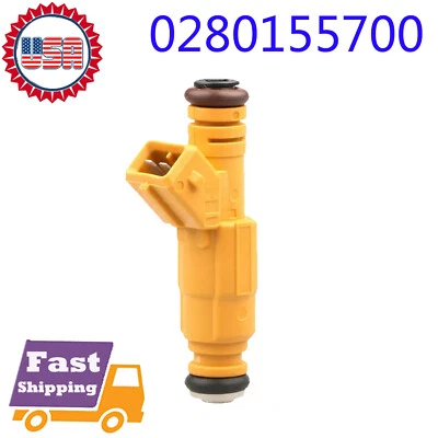 Nuevo inyector de combustible 4 orificios para Jeep Cherokee Wrangler 1991-1995 2,5 L I4 0280155700 Foto 1 de 3