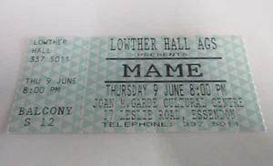 Mame - Theatre Performance - Ticket - Lowther Hall School - Essendon - 1994 - Picture 1 of 5