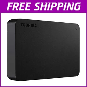 Sleek 4TB USB 3.0 Portable Hard Drive - Lightweight & Plug and Play Convenience - Picture 1 of 7