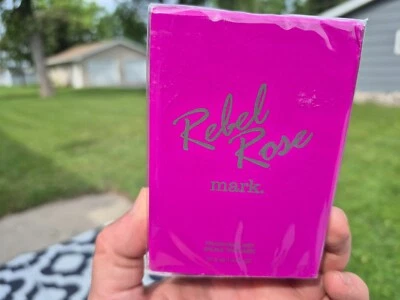 Avon Mark Rebel Rose 1,6 oz perfume spray feminino descontinuado lacrado envio rápido - Imagem 1 de 3