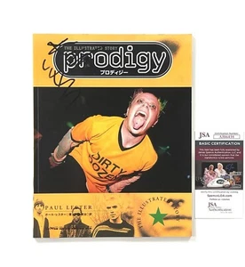 The Prodigy Keith Flint selten handsigniert signed Softcover Buch JSA zertifiziert Echtheitszertifikat - Bild 1 von 4