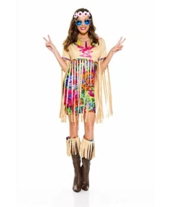 Brand New Retro Hipster Costume Music Legs Med - Picture 1 of 2