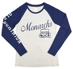 Old Dominion University M4 Women's Long Sleeve Tee Navy - Picture 1 of 1
