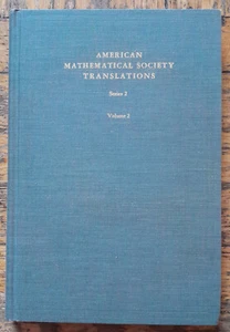 AMS Translations Series 2 Volume 2 Russian Group Theory 1956, Mal'cev +, HC VG - Picture 1 of 2
