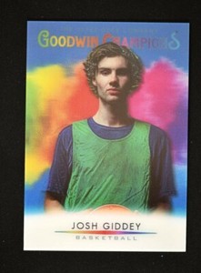 2021 Goodwin Champions Splash of Color 3-D Lenticulars #LS-GI Josh Giddey