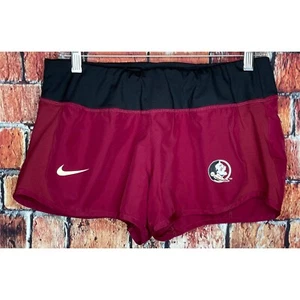 Florida State Seminoles FSU Damen mittel gefütterte Nike Dri-Fit Laufshorts - Bild 1 von 3