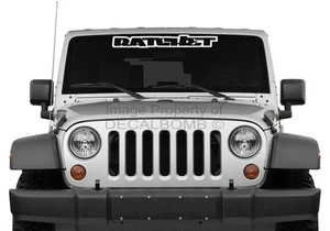 Ratchet "outline" Windshield Decal Sticker Vinyl Import Banner low race turbo - Imagen 1 de 1