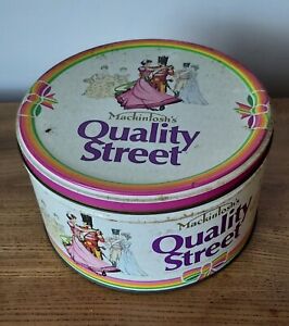 Vintage Mackintoshs Quality Street Tin 1989