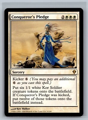 Magic The Gathering Zendikar Conqueror's Pledge #8/249 MTG TCG CCG - Image 1 of 2