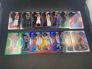 15 CARD 2020-21 PRIZM BASKETBALL ROOKIE COLOR BASE LOT