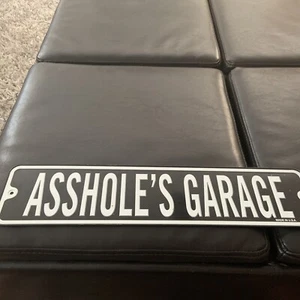 Metall Stil Schild A... Löcher Garage 18X4 - Bild 1 von 7