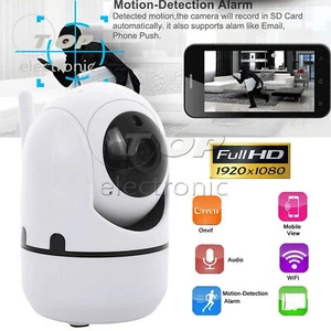 WIFI 1080P P2P Audio IR Night Vision Wireless IP Camera HD Home CCTV - Picture 1 of 11