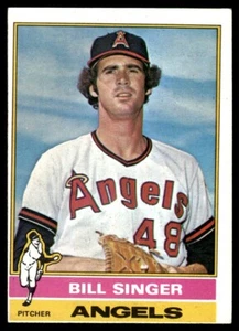 1976 Topps Bill Singer California Angels #411 - Foto 1 di 2