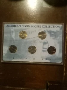 2005 American Bison Nickel Collection Five Coin Set Uncirculated - Picture 1 of 4