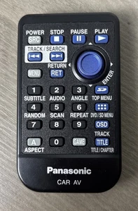 Mando a distancia original Panasonic coche AV YEFX9995601 - usado, totalmente funcional - Imagen 1 de 3