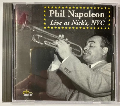 PHIL NAPOLEON Live at Nicks NYC 1949-1950 Andy Russo Tony (Spargo) Sbarbaro CD Foto 1 de 2