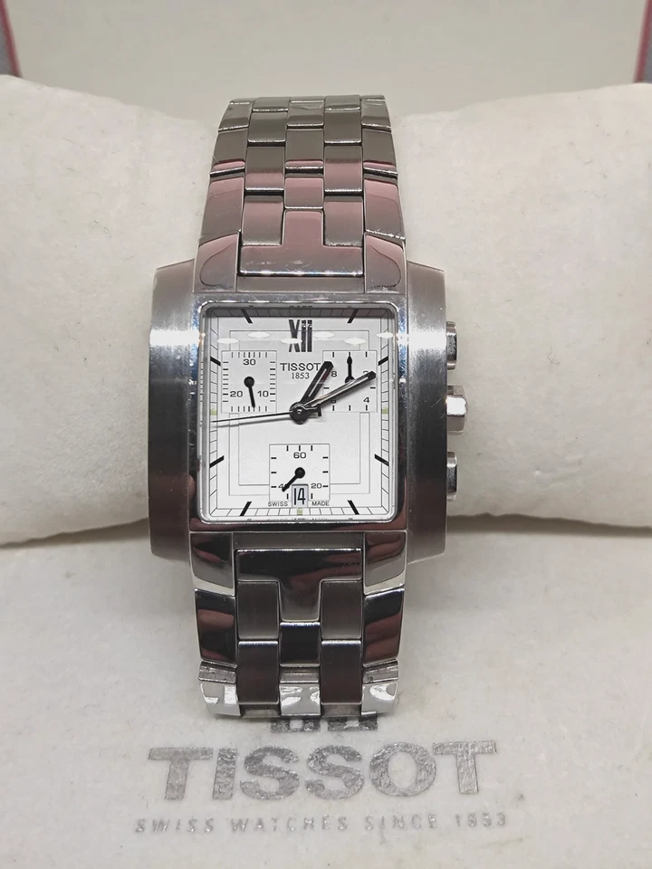 Tissot Tank TXL Chronograph T60.1.587.33 Sapphire Quartz t-trend - Image 1 of 4