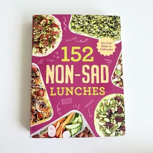 152 Non-Sad Lunches You Can Make in 5 Minutes by Smith Street Books Paperback - Picture 1 of 19