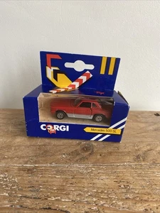 Vintage Corgi Junior Mercedes 500 SL Red Made In Gt Britain 1984 VGC AW942 - Picture 1 of 8
