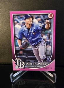 #'ed/175 🔥 Papel Variación Rosa Topps Bowman #48 SHANE MCCLANAHAN SP 2025 - Imagen 1 de 2