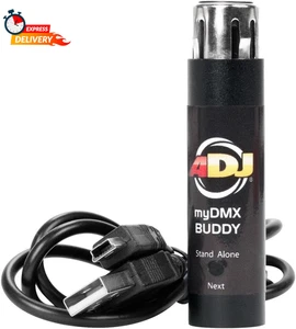 ADJ Products, MYDMX Buddy, Entry Level DMX Hardware Dongle Compatible with MYDMX - Picture 1 of 4