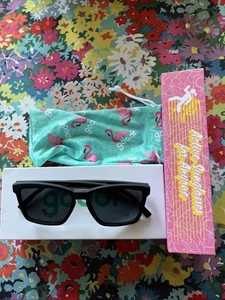 Goodr Small Active Running No Slip Square Polarized Sunglasses G00111-LFG-BK1-NR - Picture 1 of 10