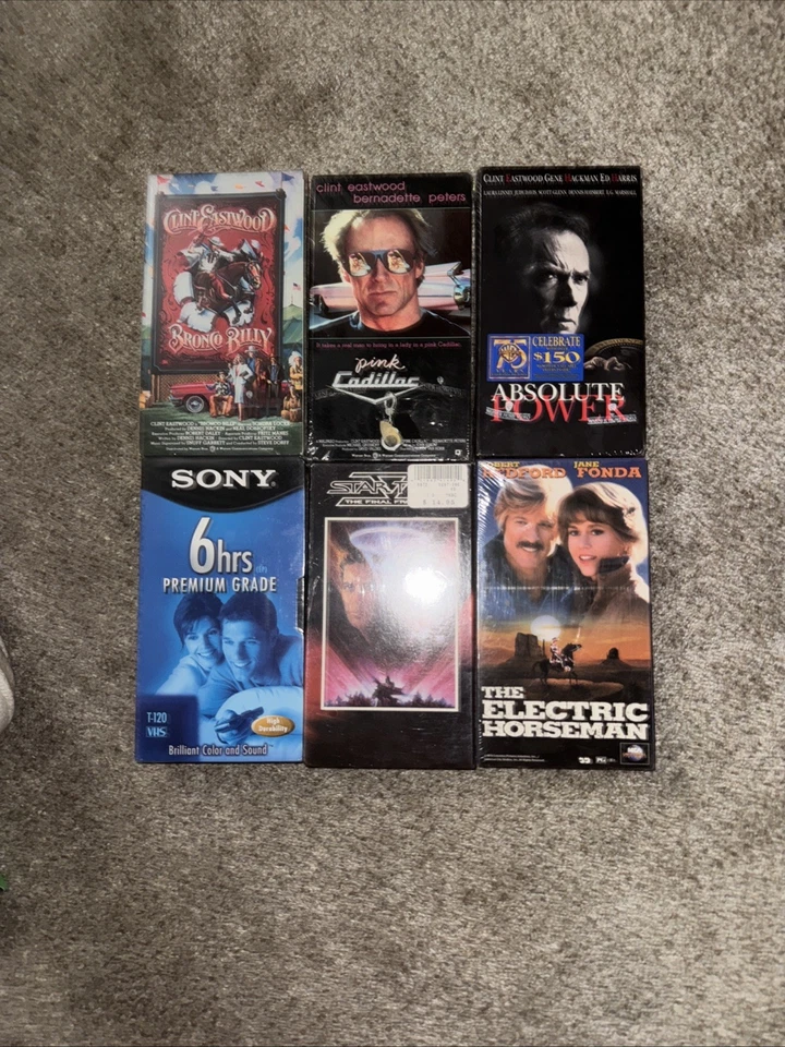 lot of sealed vhs tapes Foto 1 de 4