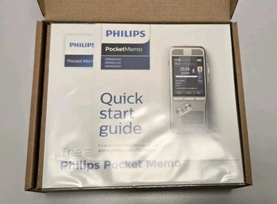 Phillips DPM8100 Digital Pocket Memo Device - Image 1 of 4