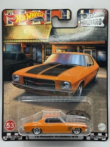 Hot Wheels Premium Boulevard '73 Holden Monaro GTS - Diecast Car Real Riders - Bild 1 von 5