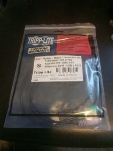 Tripp Lite/ Dell USB to PS/2 Adapter - Keyboard -Mouse (B015-000) Brand New BH - Picture 1 of 3
