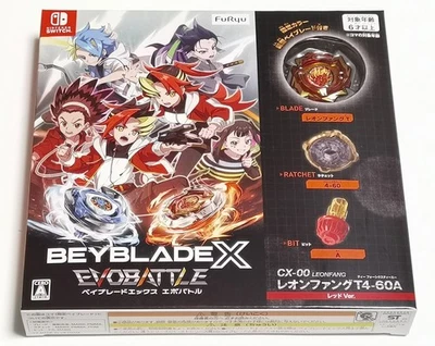 Beyblade X: EVOBATTLE (Nintendo Switch) Japan Import [w/ limited Beyblade] - Image 1 of 4