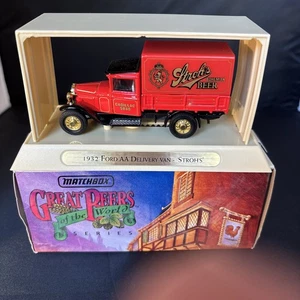 Matchbox Models of Yesteryear 1932 Ford AA Delivery Van Stroh's Beer Truck - Picture 1 of 5