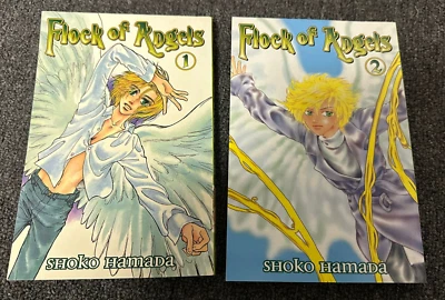 Flock of Angels том 1 и 2 манга книга лот - Изображение 1 из 2
