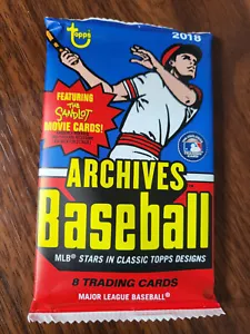 2018 Topps Archives Baseball 8 Card Pack - Set checklist within- Ohtani RC? - Picture 1 of 4