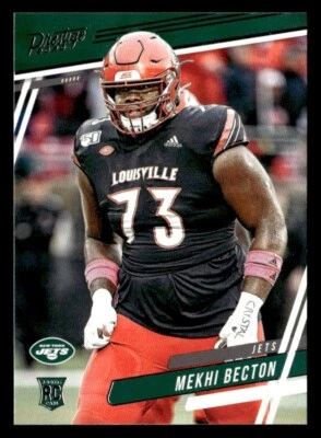Mekhi Becton 2020 Prestige Rookie Card #252 New York Jets Louisville - Image 1 of 2