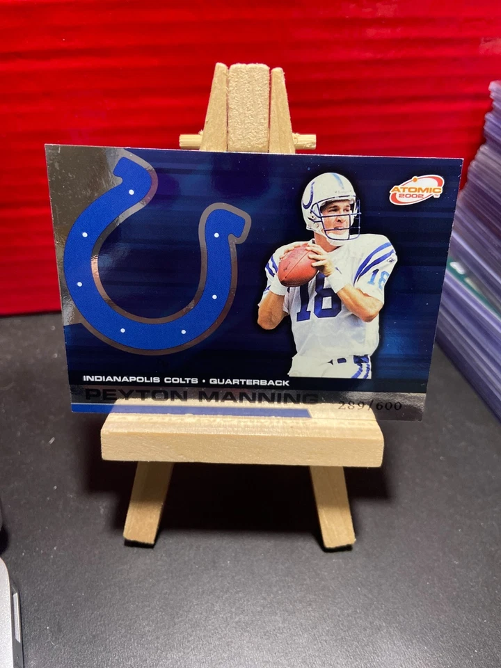 2002 Atomic Non Die Cut #43 Peyton Manning /600 - Image 1 of 1