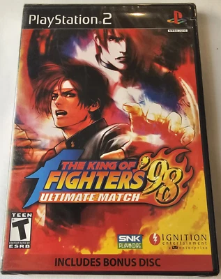 King of Fighters '98: Ultimate Match (Sony PlayStation 2, 2009) New Sealed - Image 1 of 4
