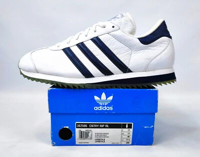 adidas Country RIP RL 2002 White / Marine UK 11 / Eur 46 vintage 382506 - Bild 1 von 4