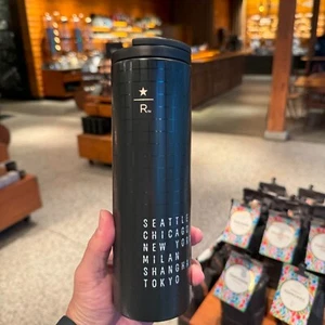 Starbucks Reserve Roastery Seattle Global Ticker gobelet en acier inoxydable - Photo 1/5