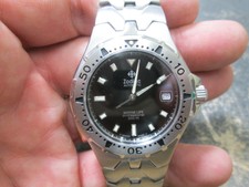 ZODIAC DIVERS AUTOMATIC MARINE LIFE 200 M AUTOMATIC DATE Running WRIST Watch 