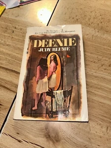 DEENIE BY JUDY BLUME Dell Edition Vintage Paperback Banned Book Rare 1970s - Picture 1 of 2