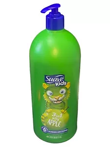 Suave Kids 3-in-1 Shampoo, Conditioner, Body Wash For Tear-Free Bath Time 40 Oz - Picture 1 of 2