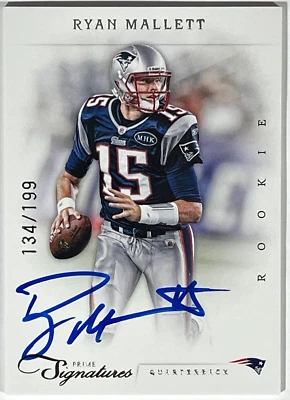 2011 Panini Prime Signatures Silver Ryan Mallett Auto SP RC #253 /199 - Image 1 of 2