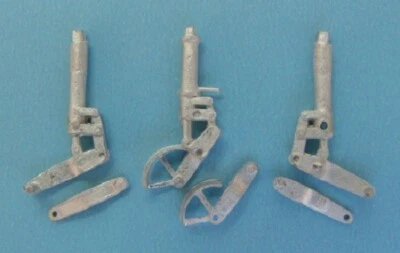 SCALE AIRCRAFT CONVERSIONS 48194 - MB 326 LANDING GEAR (ITALERI) - 1/48 METAL - Immagine 1 di 2