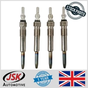 4x Glow Plugs To Suit Renault Scenic Megane Logan Clio Kangoo 1.5DCi 1.9DCi 11V - Picture 1 of 1