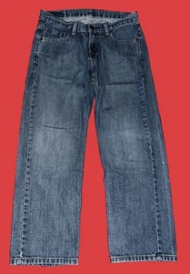 Levis 550 ™ Boys 10H 30 x 26 Husky W76CM Blue Denim Relaxed Straight Leg - Picture 1 of 7