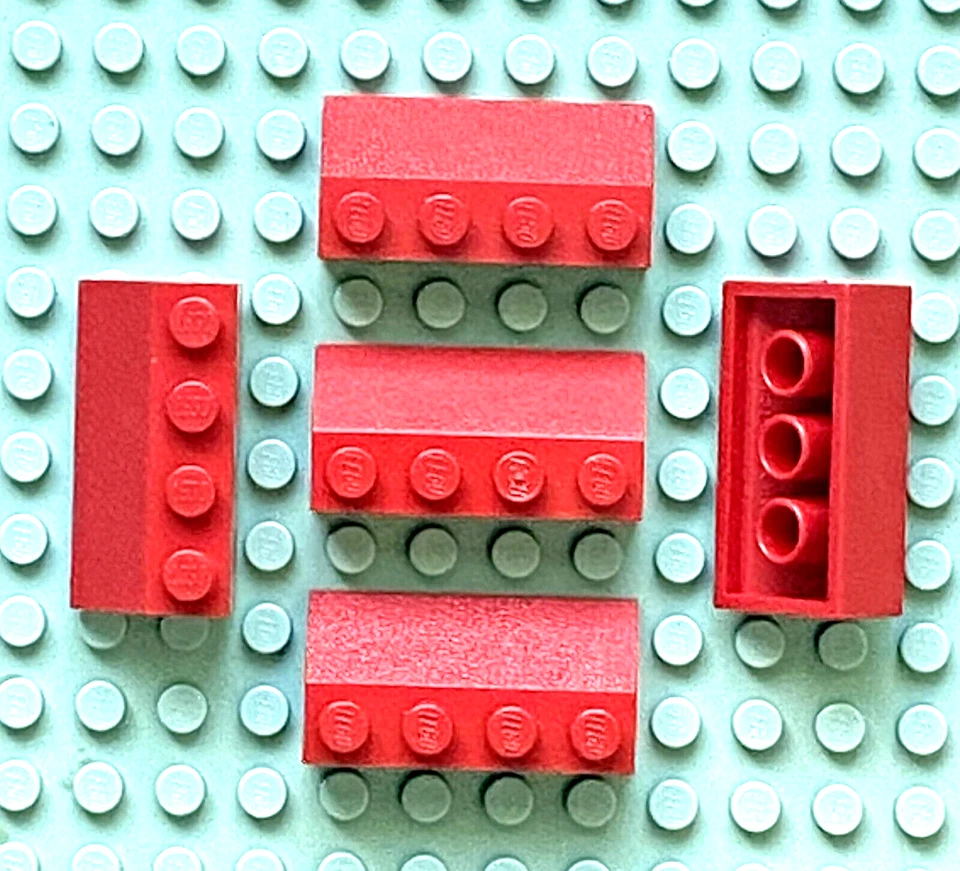 64 x LEGO Dachsteine Schrägsteine rot 45° # 3037 - Bild 1 von 1