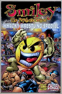 Smiley the Psychotic Button Whacky Wrestling Special - Chaos Comics - B Pulido - Imagen 1 de 2