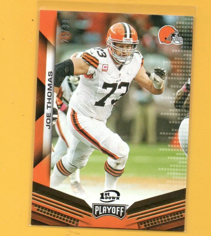 D23622  2019 Playoff 1st Down #41 Joe Thomas BROWNS #25/99 - Image 1 of 1