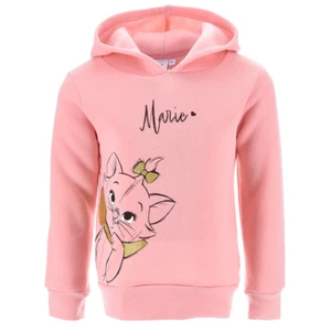 FELPA CON CAPPUCCIO MARIE DISNEY ARISTOGATTI BAMBINA SUN CITY - HW1013ROSA - Foto 1 di 2